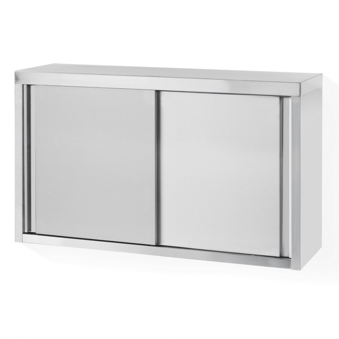 Szafka wisząca ścienna stalowa do kuchni z drzwiami suwanymi 120x60x40cm - Hendi 811214 Hendi Szafka wisząca ścienna stalowa do kuchni z drzwiami suwanymi 120x60x40cm - Hendi 811214 Hendi