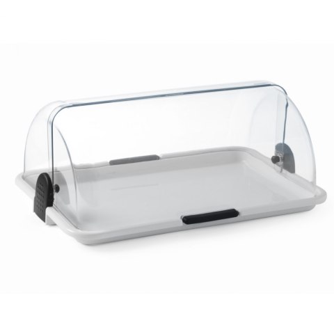 Witrynka do ekspozycji potraw z pokrywą RollTop pojedyncza - Hendi 871706 Hendi Witrynka do ekspozycji potraw z pokrywą RollTop pojedyncza - Hendi 871706 Hendi