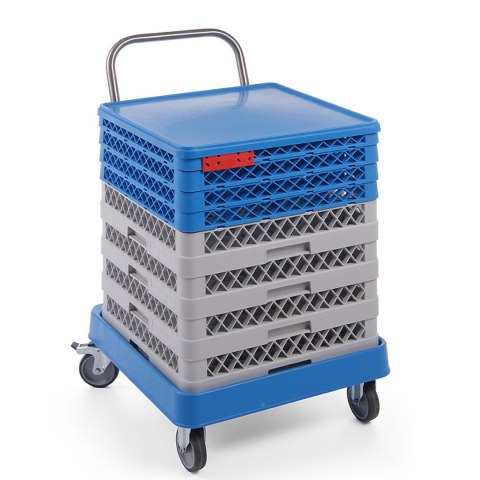 Wózek do transportu koszy do zmywarek 7 koszy 50x50cm - Hendi 877173 Hendi Wózek do transportu koszy do zmywarek 7 koszy 50x50cm - Hendi 877173 Hendi