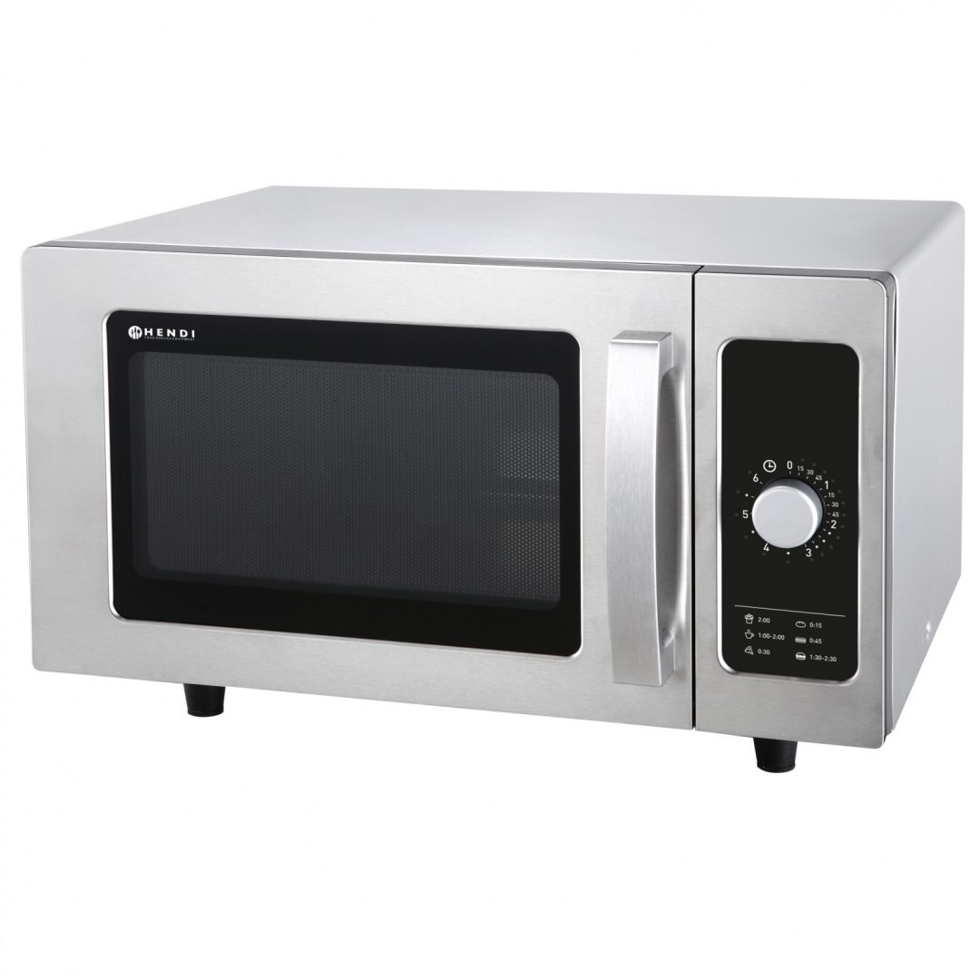 Kuchenka mikrofalowa profesjonalna z timerem 1000W poj. 25L Hendi Kuchenka mikrofalowa profesjonalna z timerem 1000W poj. 25L Hendi