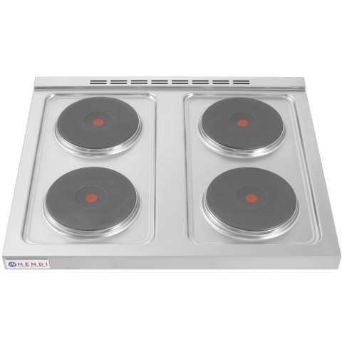 Kuchnia elektryczna wolnostojąca na podstawie stalowej 4 x 2.6kW szer. 80cm Hendi Kuchnia elektryczna wolnostojąca na podstawie stalowej 4 x 2.6kW szer. 80cm Hendi