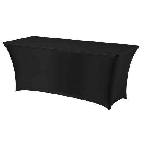 Obrus prostokątny bez prasowania 183x760cm tkanina Jersey czarny - Hendi 814437 Hendi Obrus prostokątny bez prasowania 183x760cm tkanina Jersey czarny - Hendi 814437 Hendi