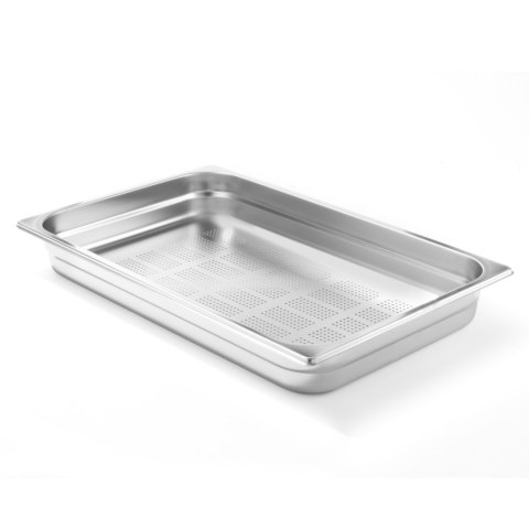 Pojemnik GN perforowany stal nierdzewna GN1/1 530x325mm wys. 200mm - Hendi 802205 Hendi Pojemnik GN perforowany stal nierdzewna GN1/1 530x325mm wys. 200mm - Hendi 802205 Hendi