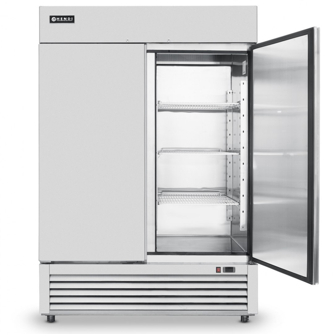 Szafa chłodnicza ze stali nierdzewnej Kitchen Line 2-drzwiowa GN2/1 420W 1300L Hendi Szafa chłodnicza ze stali nierdzewnej Kitchen Line 2-drzwiowa GN2/1 420W 1300L Hendi