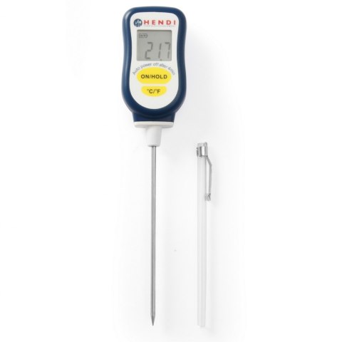 Termometr gastronomiczny cyfrowy z sondą 130mm od -50C do 350C - Hendi 271230 Hendi Termometr gastronomiczny cyfrowy z sondą 130mm od -50C do 350C - Hendi 271230 Hendi