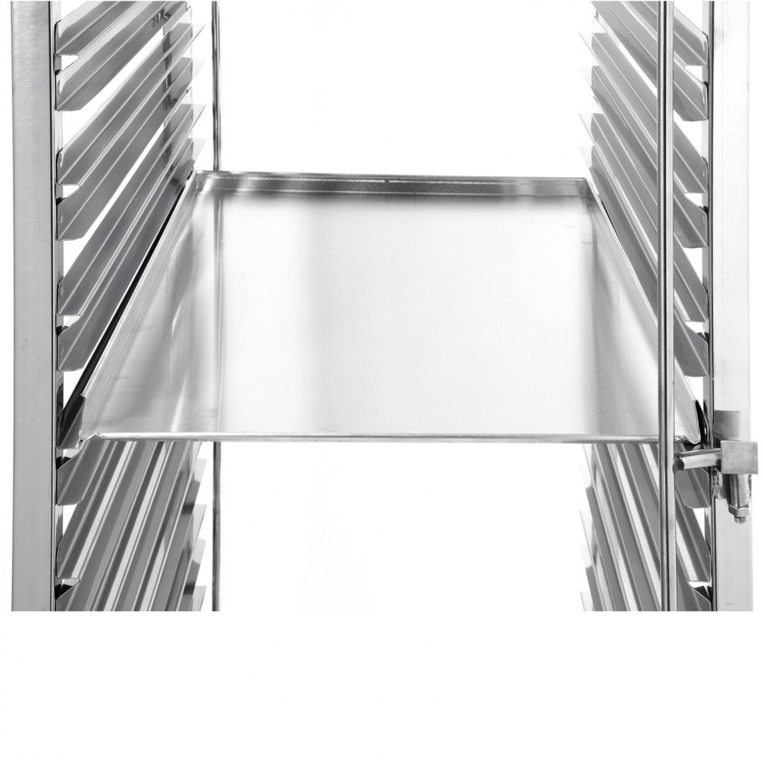 Wózek stalowy do transportu tac blach piekarniczych 15 x 60x40cm - Hendi 810651 Hendi Wózek stalowy do transportu tac blach piekarniczych 15 x 60x40cm - Hendi 810651 Hendi