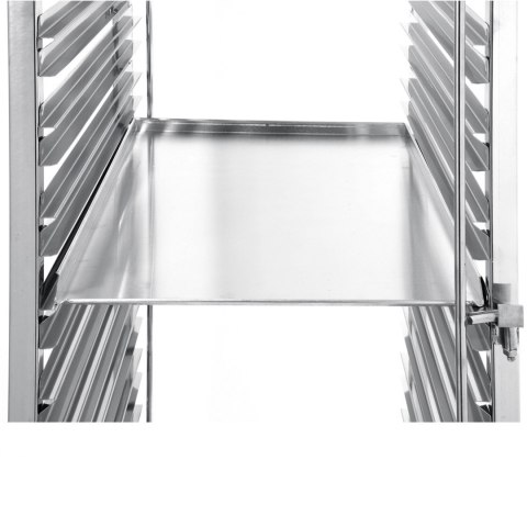 Wózek stalowy do transportu tac blach pojemników 15 x GN1/1 - Hendi 810613 Hendi Wózek stalowy do transportu tac blach pojemników 15 x GN1/1 - Hendi 810613 Hendi