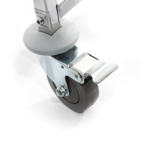 Wózek stalowy do transportu tac blach pojemników 15 x GN1/1 - Hendi 810613 Hendi Wózek stalowy do transportu tac blach pojemników 15 x GN1/1 - Hendi 810613 Hendi