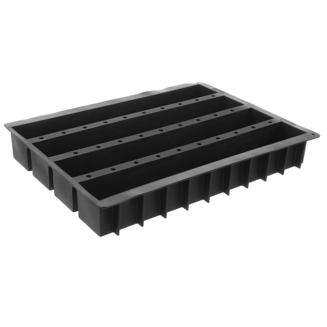 Foremki silikonowe nieprzywierające do pieczenia CAKE 4 BARS 600x400mm Hendi 676332 Hendi Foremki silikonowe nieprzywierające do pieczenia CAKE 4 BARS 600x400mm Hendi 676332 Hendi