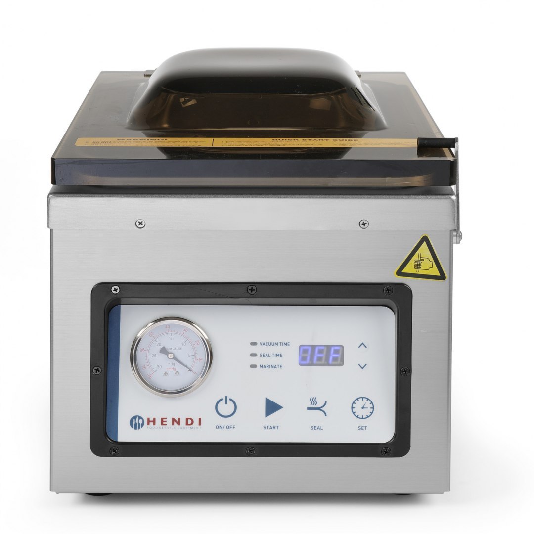Pakowarka próżniowa komorowa z pompą olejową 260mm 1000W PROFI LINE 260 Hendi 201428 Hendi Pakowarka próżniowa komorowa z pompą olejową 260mm 1000W PROFI LINE 260 Hendi 201428 Hendi
