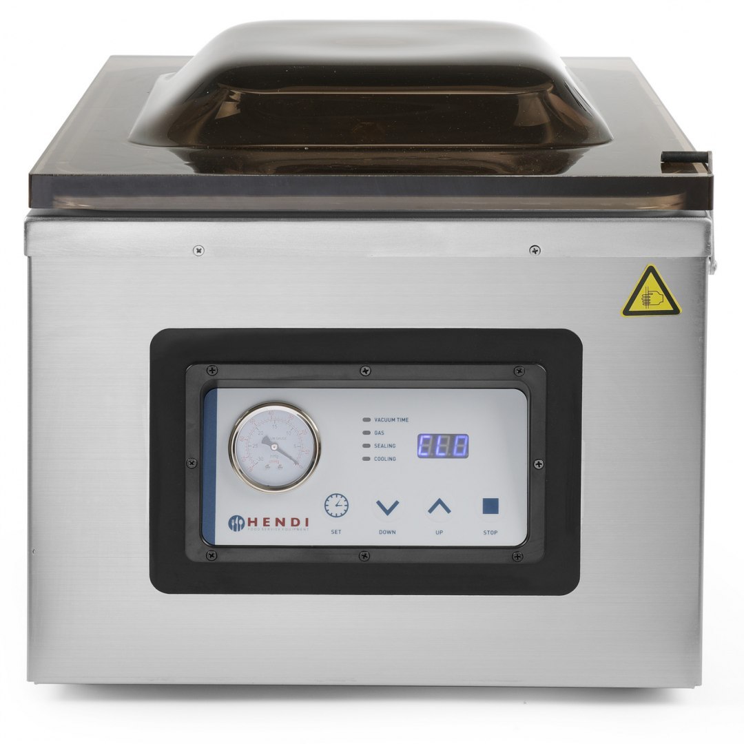 Pakowarka próżniowa komorowa z pompą olejową 410mm 1000W PROFI LINE 410 Hendi 201442 Hendi Pakowarka próżniowa komorowa z pompą olejową 410mm 1000W PROFI LINE 410 Hendi 201442 Hendi