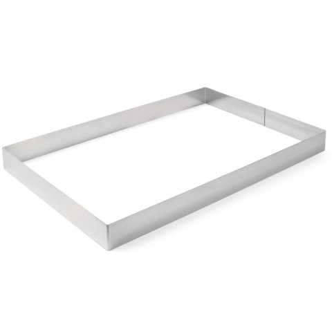 Rant piekarniczy cukierniczy prostokątny ze stali nierdzewnej 385x285x60mm Hendi 512432 Hendi Rant piekarniczy cukierniczy prostokątny ze stali nierdzewnej 385x285x60mm Hendi 512432 Hendi