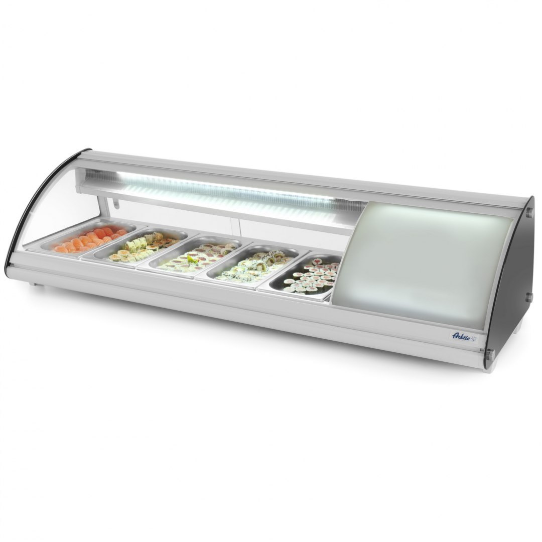 Witryna chłodnicza ekspozycyjna do sushi 5x GN 1/3 ARKTIC Hendi 233757 ARKTIC Witryna chłodnicza ekspozycyjna do sushi 5x GN 1/3 ARKTIC Hendi 233757 ARKTIC