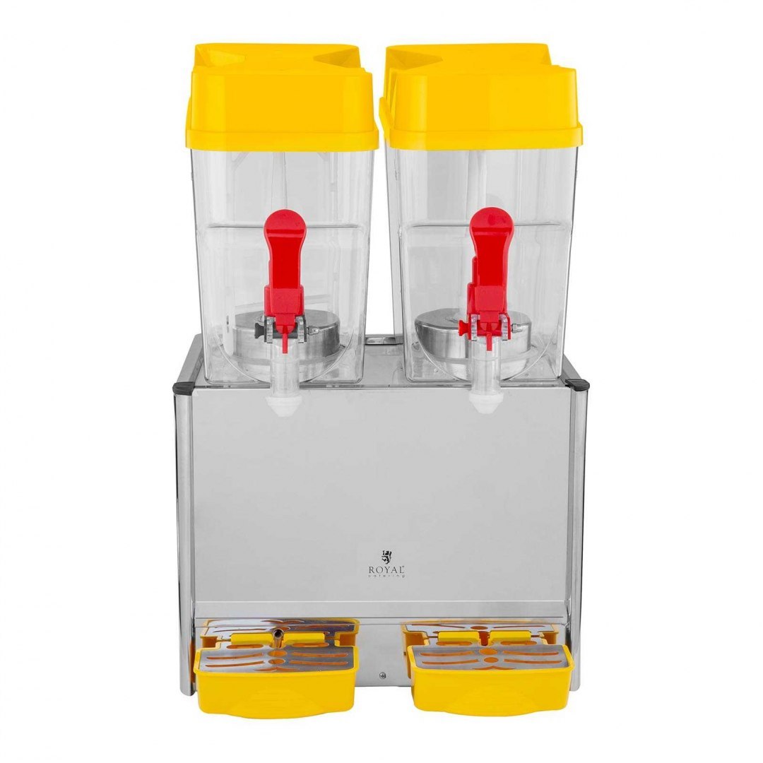 Dyspenser dozownik schładzacz do napojów soków podwójny 2x 18L Royal Catering Dyspenser dozownik schładzacz do napojów soków podwójny 2x 18L Royal Catering