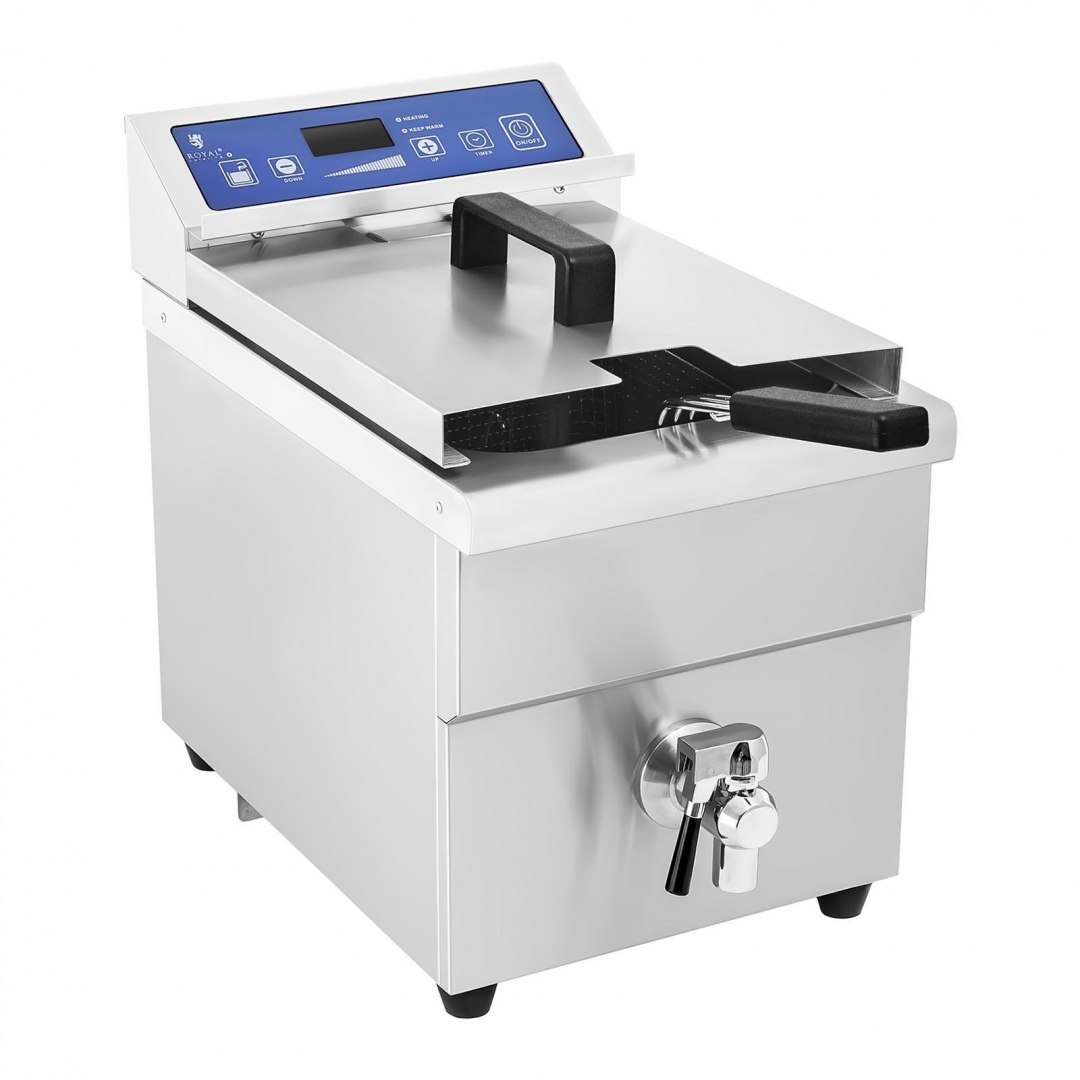 Frytownica frytkownica indukcyjna z kranem 230V Royal Catering 10L Royal Catering Frytownica frytkownica indukcyjna z kranem 230V Royal Catering 10L Royal Catering