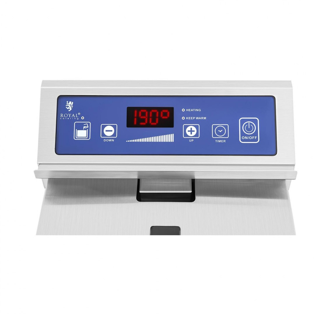 Frytownica frytkownica indukcyjna z kranem 230V Royal Catering 10L Royal Catering Frytownica frytkownica indukcyjna z kranem 230V Royal Catering 10L Royal Catering