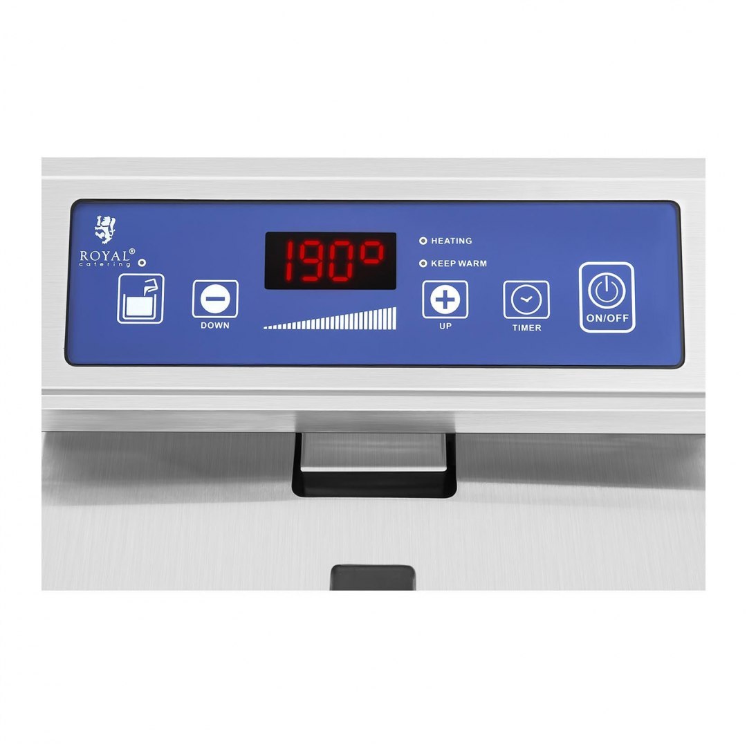 Frytownica frytkownica podwójna indukcyjna 7000W 230V Royal Catering 2x 10L Royal Catering Frytownica frytkownica podwójna indukcyjna 7000W 230V Royal Catering 2x 10L Royal Catering