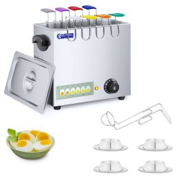 Jajowar urządzenie do gotowania 8 jajek 2600W 30 - 110C + 4x podstawka do jajek Royal Catering