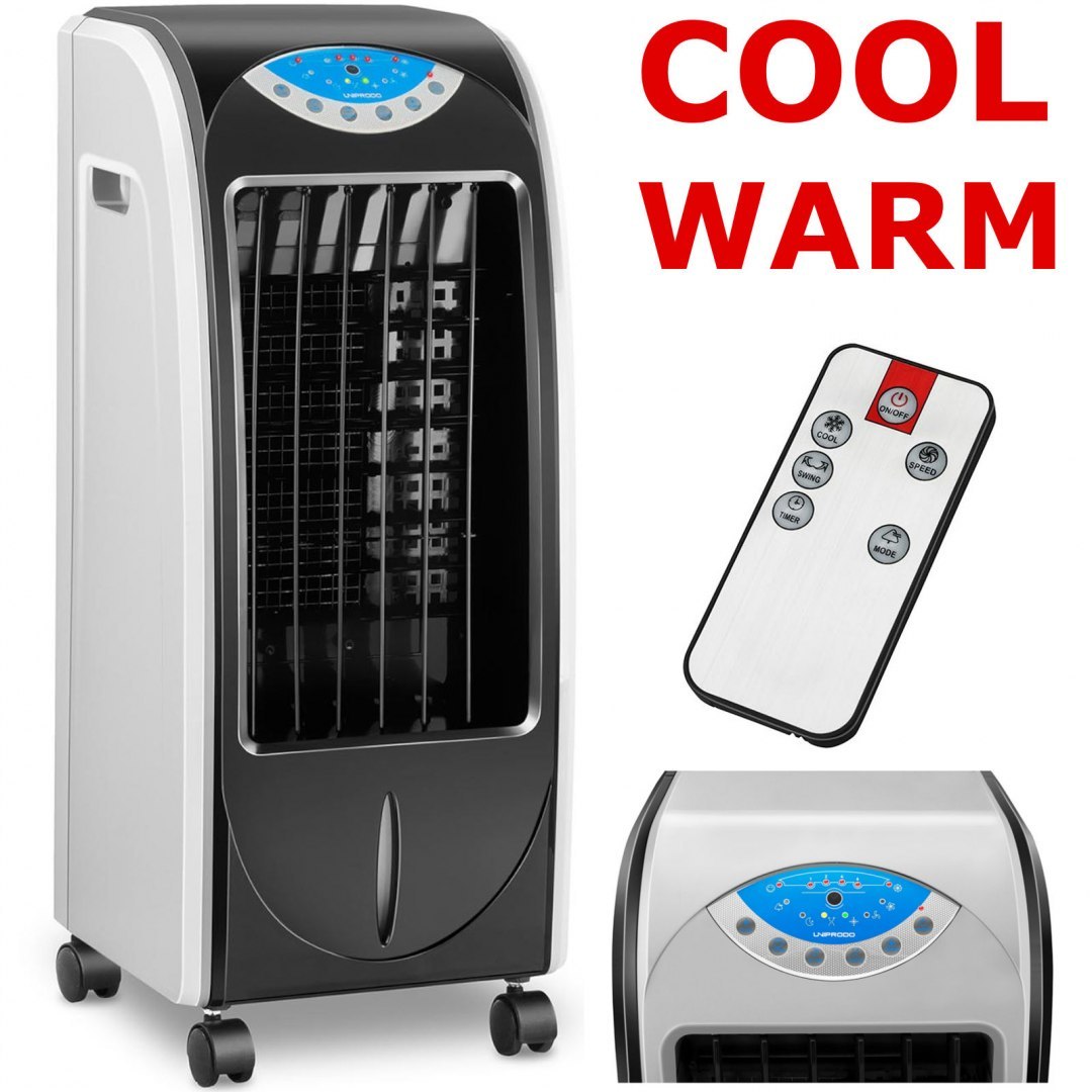 Klimatyzator do domu i biura z nawilżaczem i oczyszczaczem powietrza 72W - 3w1 UNIPRODO Klimatyzator do domu i biura z nawilżaczem i oczyszczaczem powietrza 72W - 3w1 UNIPRODO