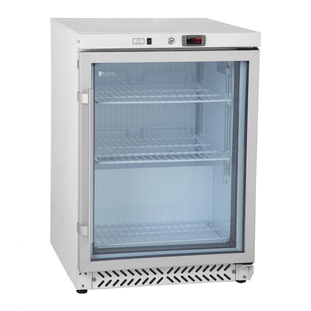 Lodówka chłodziarka szafa chłodnicza barowa przeszklona do -8C 170L Royal Catering Lodówka chłodziarka szafa chłodnicza barowa przeszklona do -8C 170L Royal Catering