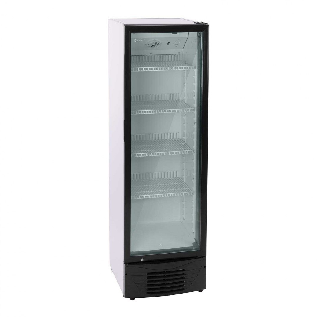 Lodówka chłodziarka szafa chłodnicza na napoje przeszklona 2-8C 320L Royal Catering Lodówka chłodziarka szafa chłodnicza na napoje przeszklona 2-8C 320L Royal Catering