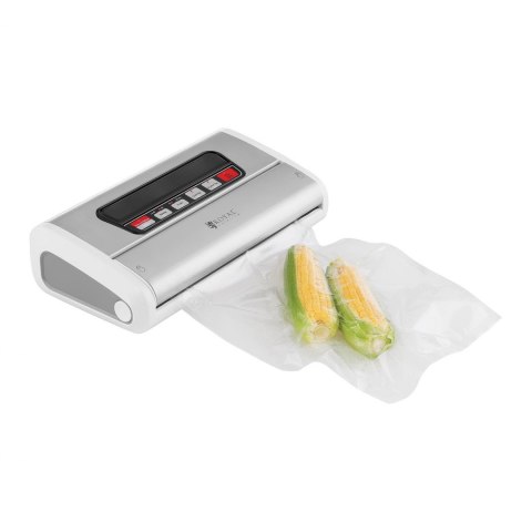 Pakowarka zgrzewarka próżniowa listwowa na worki do żywności biała 32cm 165W 230V Royal Catering Royal Catering Pakowarka zgrzewarka próżniowa listwowa na worki do żywności biała 32cm 165W 230V Royal Catering Royal Catering