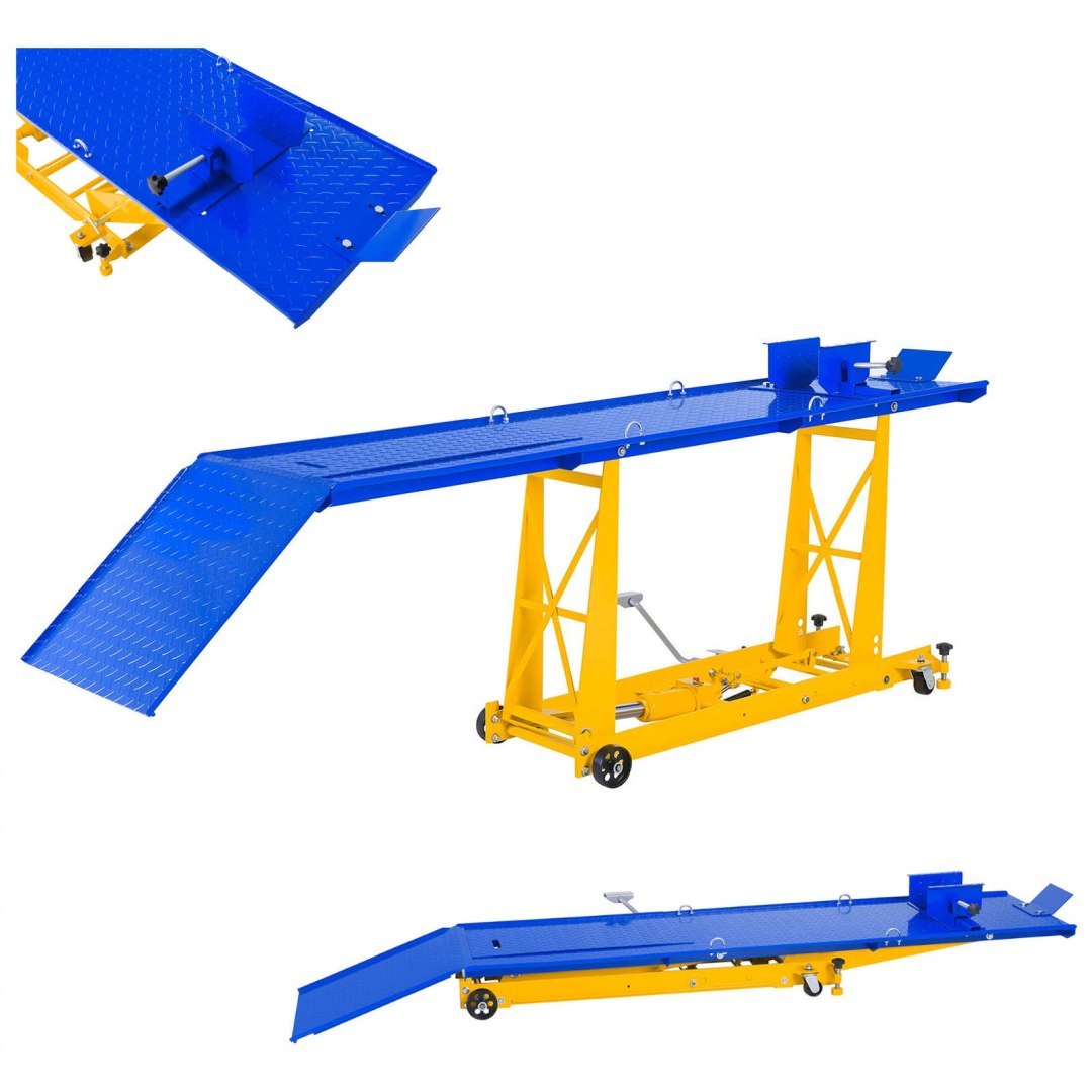 Platforma winda podnośnik stołowy motocyklowy do motocykli z podjazdem 450kg 220 x 68 cm MSW MHB-450-780.2 MSW Platforma winda podnośnik stołowy motocyklowy do motocykli z podjazdem 450kg 220 x 68 cm MSW MHB-450-780.2 MSW