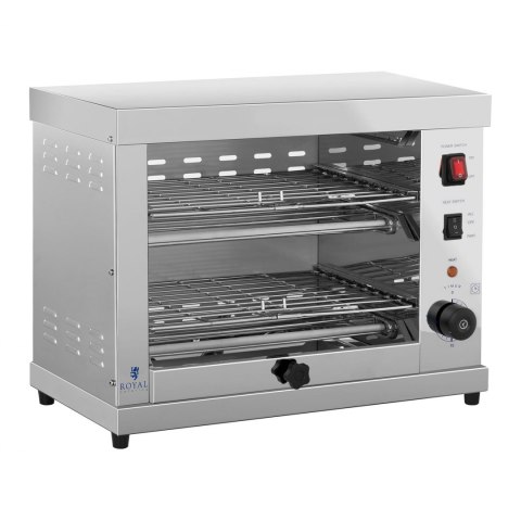 Podwójny toster opiekacz salamander 3250W Royal Catering Podwójny toster opiekacz salamander 3250W Royal Catering