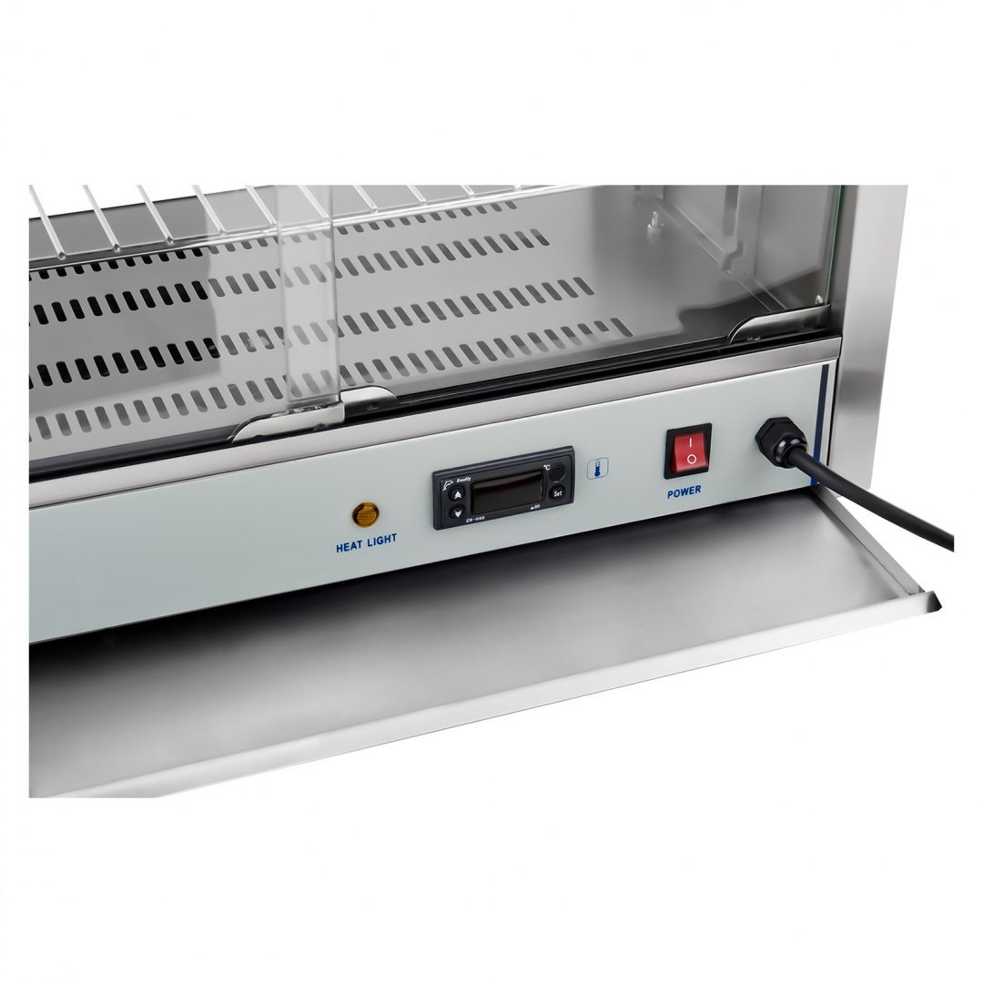 Witryna grzewcza ekspozycyjna ciepłej żywności 1000W szer. 64cm Royal Catering Witryna grzewcza ekspozycyjna ciepłej żywności 1000W szer. 64cm Royal Catering