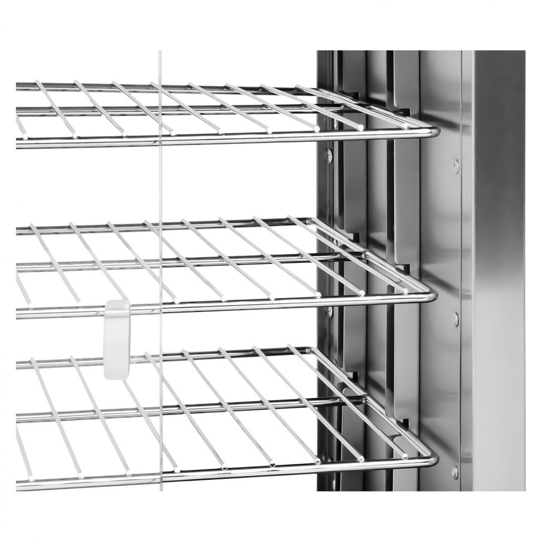 Witryna grzewcza ekspozycyjna ciepłej żywności 1000W szer. 64cm Royal Catering Witryna grzewcza ekspozycyjna ciepłej żywności 1000W szer. 64cm Royal Catering