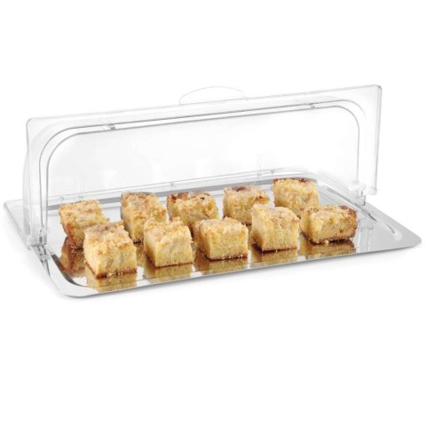 Pokrywa pokrywka przezroczysta otwierana ROLLTOP do tacy GN 1/1 Hendi Pokrywa pokrywka przezroczysta otwierana ROLLTOP do tacy GN 1/1 Hendi