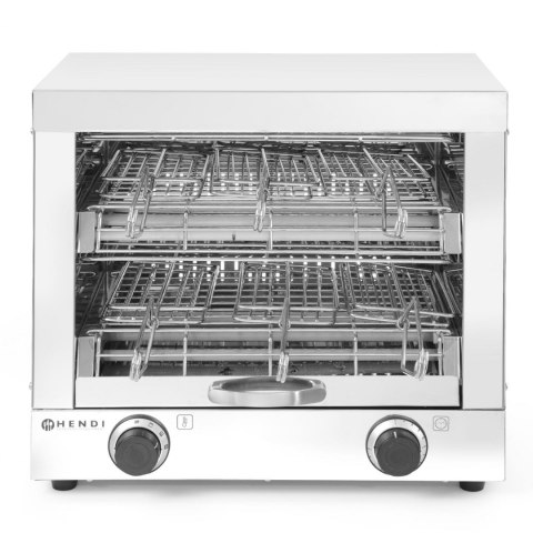 Toster kanapkowy kwarcowy z 6 klamrami 3000W Hendi Toster kanapkowy kwarcowy z 6 klamrami 3000W Hendi
