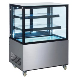 Witryna chłodnicza cukiernicza 2-półkowa jezdna LED 300L ARKTIC