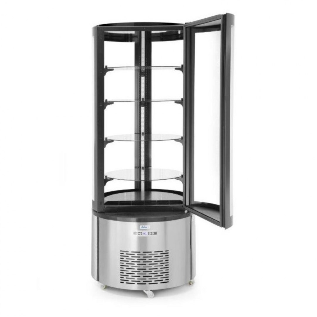 Witryna chłodnicza cukiernicza okrągła 4 półki LED 360L ARKTIC Witryna chłodnicza cukiernicza okrągła 4 półki LED 360L ARKTIC