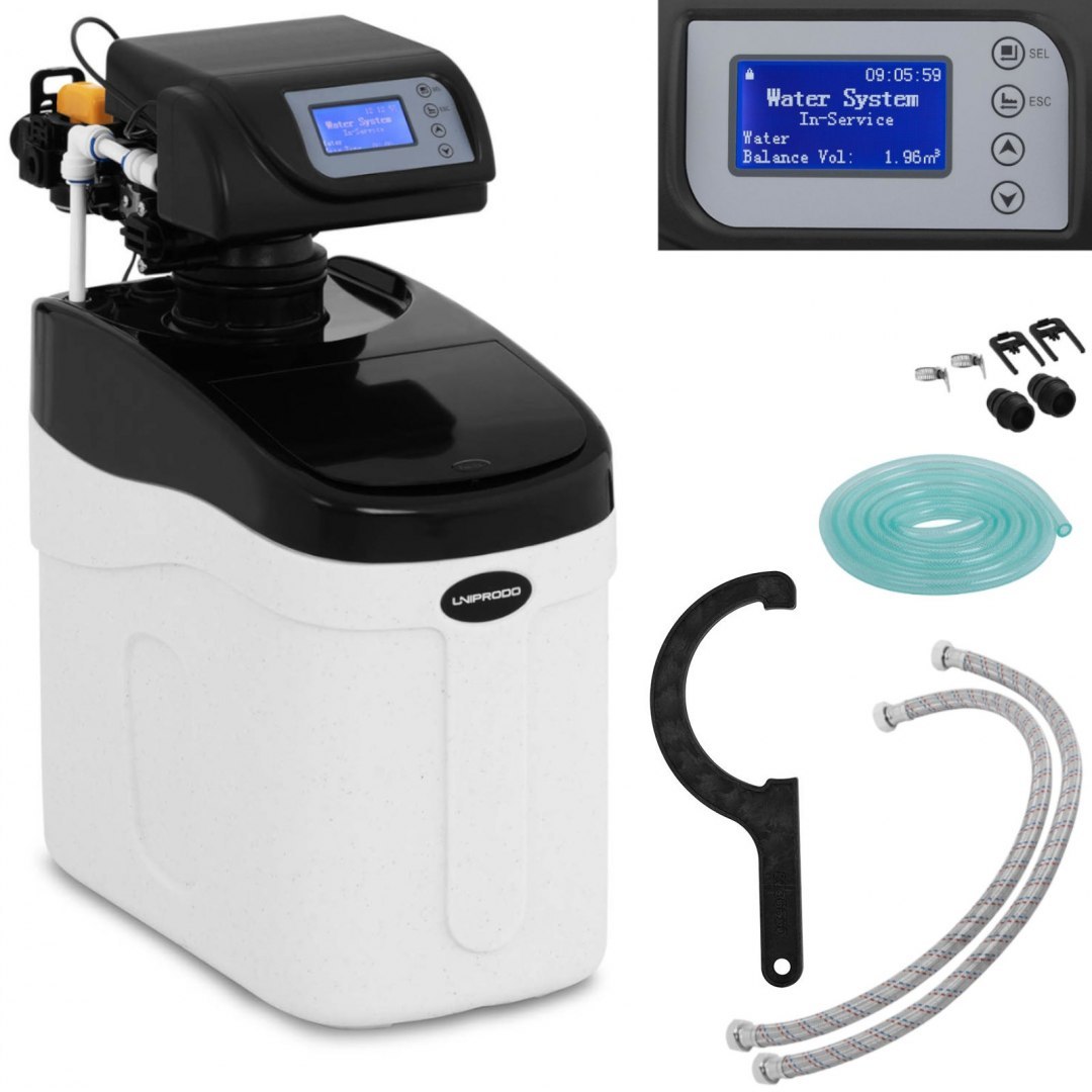 Zmiękczacz odkamieniacz do wody z automatycznym zaworem 5 l 3.3 W LCD UNIPRODO Zmiękczacz odkamieniacz do wody z automatycznym zaworem 5 l 3.3 W LCD UNIPRODO