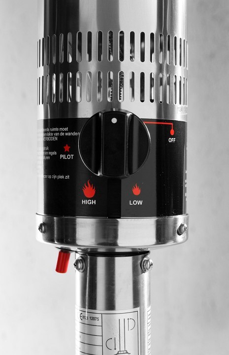 Lampa grzewcza na gaz promiennik ciepła tarasowy gazowy składany - Hendi 272701 Hendi