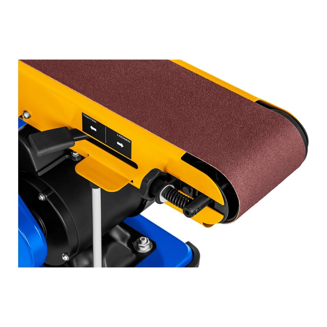 Szlifierka taśmowo-tarczowa stołowa 2 w 1 375 W + Tarcza 150 mm Pas 100 x 914 mm MSW Szlifierka taśmowo-tarczowa stołowa 2 w 1 375 W + Tarcza 150 mm Pas 100 x 914 mm MSW