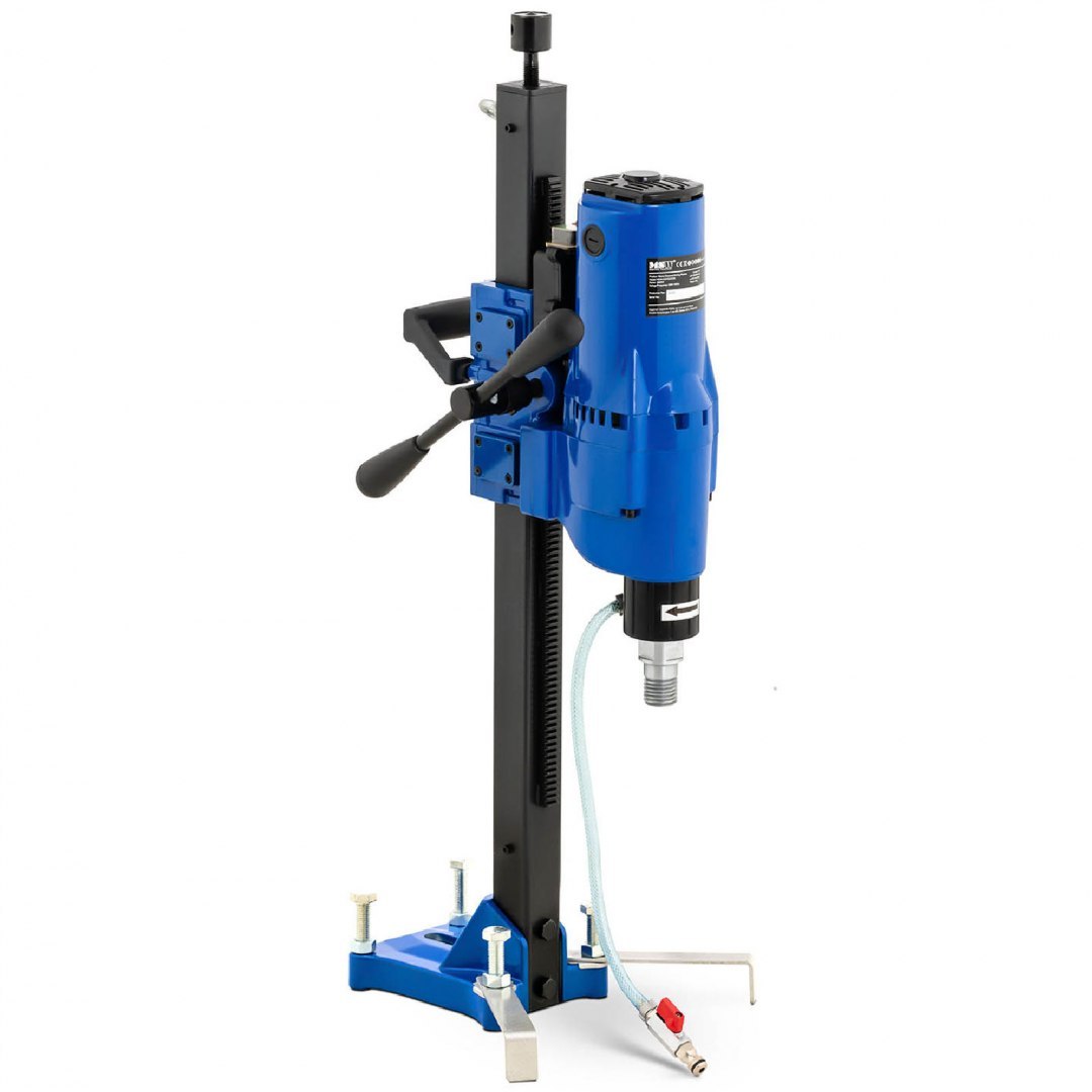 Wiertnica wiertarka koronowa pionowa do betonu kamienia 2600 W śr. 255 mm MSW Wiertnica wiertarka koronowa pionowa do betonu kamienia 2600 W śr. 255 mm MSW