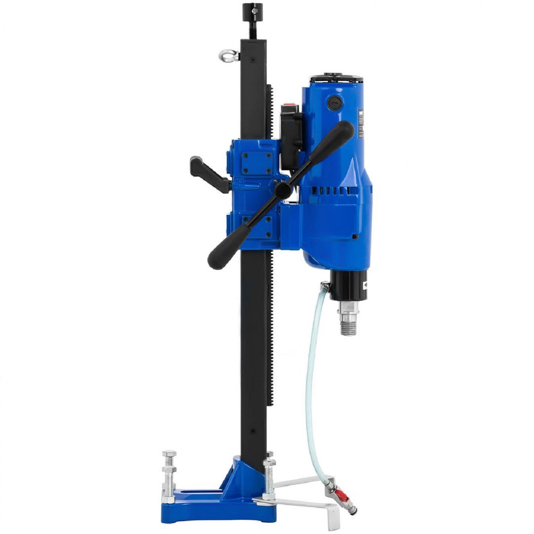 Wiertnica wiertarka koronowa pionowa do betonu kamienia 2600 W śr. 255 mm MSW Wiertnica wiertarka koronowa pionowa do betonu kamienia 2600 W śr. 255 mm MSW