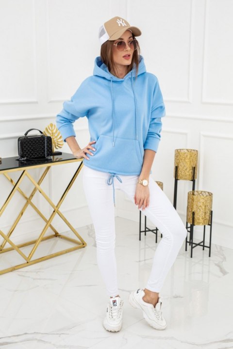 Bluza z kapturem Noemi WJ8890 Baby Blue Baby Blue L Bluza z kapturem Noemi WJ8890 Baby Blue Baby Blue L
