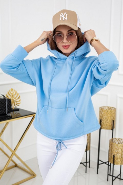 Bluza z kapturem Noemi WJ8890 Baby Blue Baby Blue M