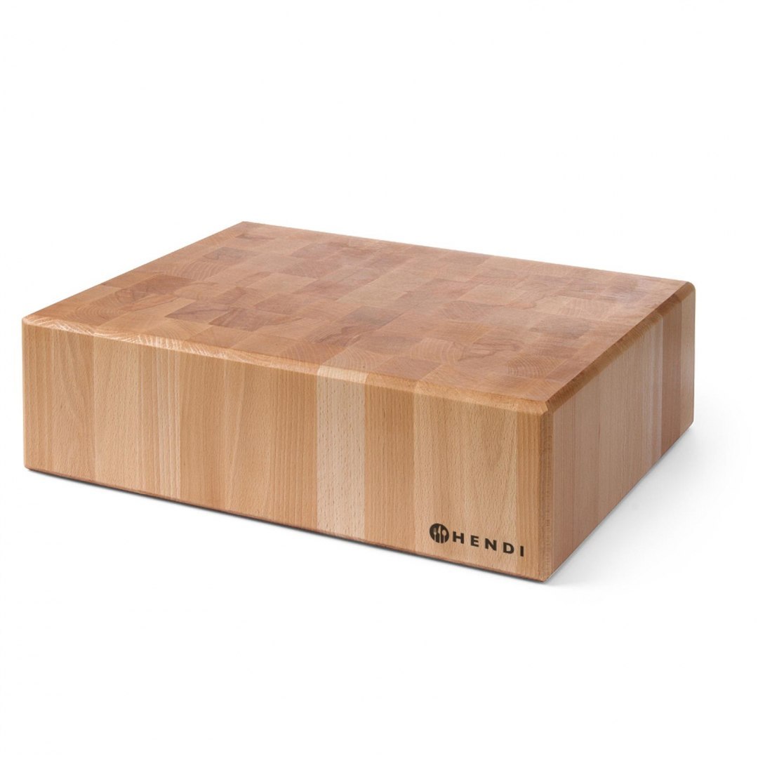Drewniany kloc masarski z drewna bukowego wys. 150 mm - Hendi 505632 Hendi Drewniany kloc masarski z drewna bukowego wys. 150 mm - Hendi 505632 Hendi