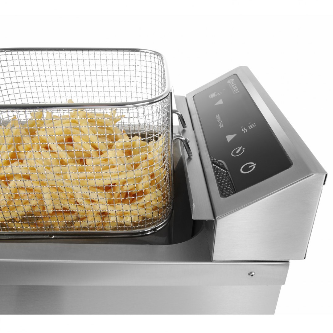 Frytownica indukcyjna z kranem Kitchen Line 8L Hendi 215012 Hendi Frytownica indukcyjna z kranem Kitchen Line 8L Hendi 215012 Hendi