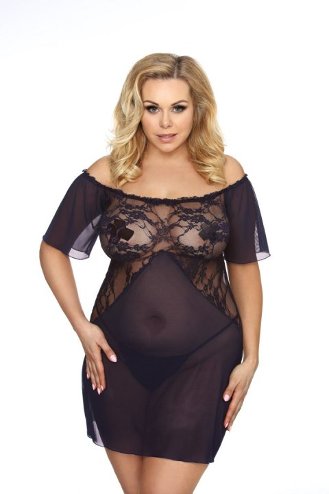 Koszulka Venea + stringi GRATIS! Granatowy XL/XXL Koszulka Venea + stringi GRATIS! Granatowy XL/XXL