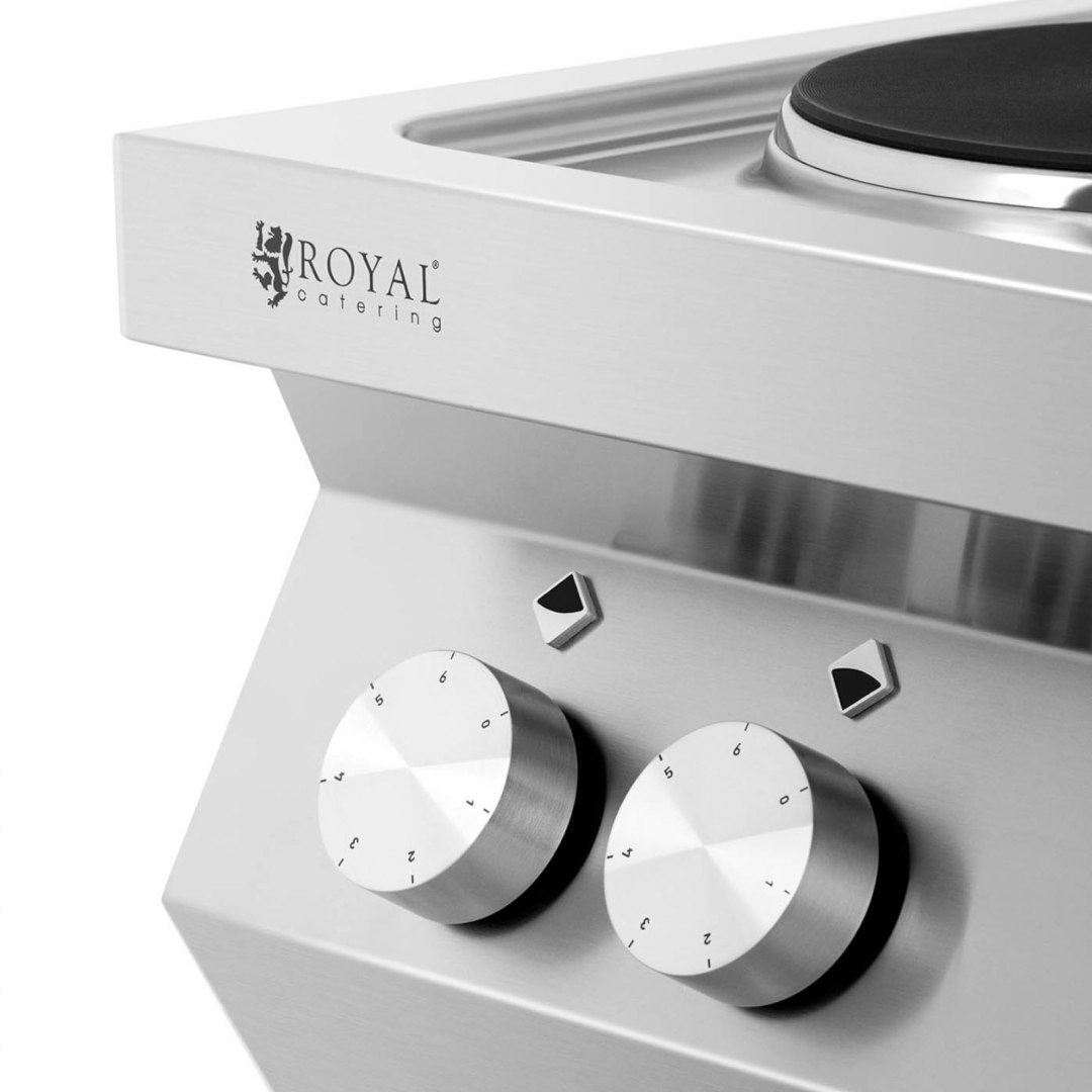 Kuchnia elektryczna 6-płytowa nastawna śr. 22 cm 6 x 2600 W 400 V ITALY Royal Catering Kuchnia elektryczna 6-płytowa nastawna śr. 22 cm 6 x 2600 W 400 V ITALY Royal Catering