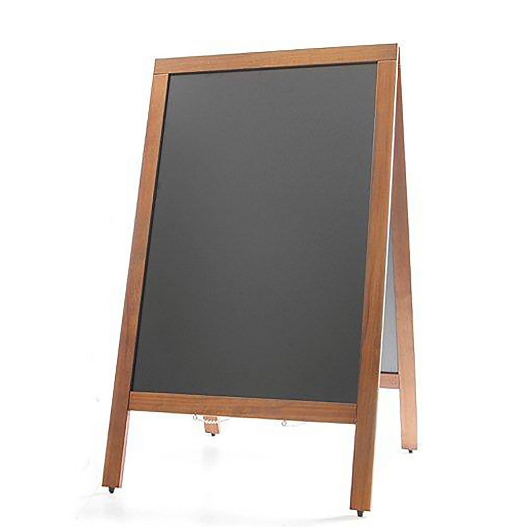 Tablica informacyjna reklamowa MENU wolnostojąca do restauracji 700x1200mm - Hendi 664018 Hendi Tablica informacyjna reklamowa MENU wolnostojąca do restauracji 700x1200mm - Hendi 664018 Hendi