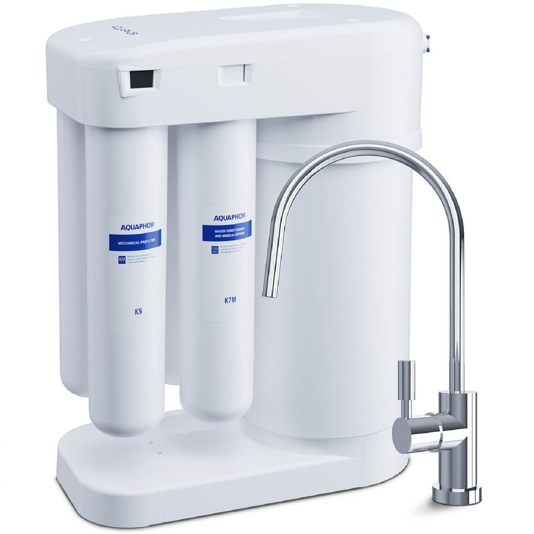 System odwróconej osmozy z kranem K5 K2 K50S K7M 190 l/dzień AQUAPHOR System odwróconej osmozy z kranem K5 K2 K50S K7M 190 l/dzień AQUAPHOR