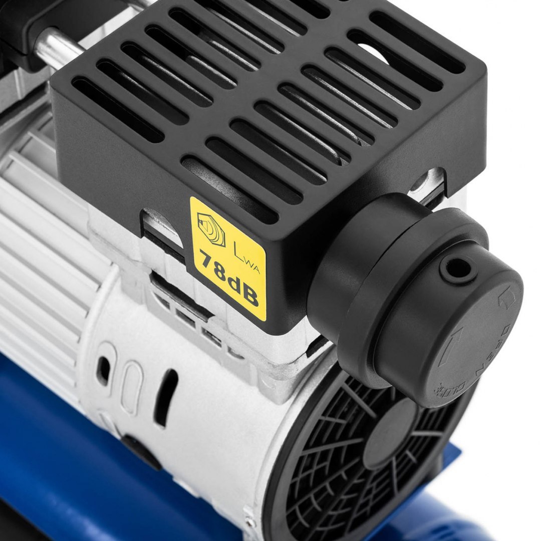 Kompresor sprężarka powietrza bezolejowa z ciśnieniomierzem 6-8 bar 8 l/2.1 GAL 750 W MSW Kompresor sprężarka powietrza bezolejowa z ciśnieniomierzem 6-8 bar 8 l/2.1 GAL 750 W MSW