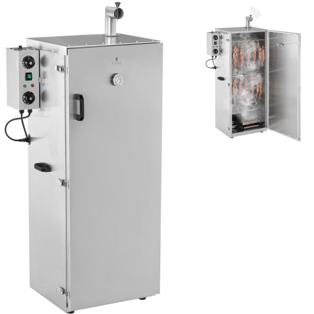 Wędzarnia piec wędzarniczy profesjonalny elektryczny stalowy timer 230V 1000W Royal Catering Wędzarnia piec wędzarniczy profesjonalny elektryczny stalowy timer 230V 1000W Royal Catering