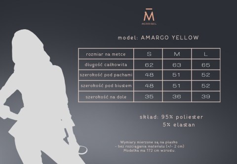 Bluzka Amargo Yellow Yellow M Bluzka Amargo Yellow Yellow M